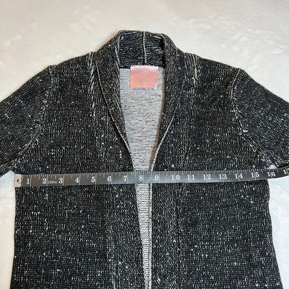 Romeo & Juliet Couture Open Front Long Line Knit Cardigan Size XS Academia Cozy - Picture 7 of 8